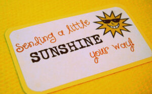Sending a little sunshine your way!